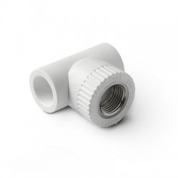 Тройник PPRC комб. 25*3/4"вн.*25 Pro Aqua